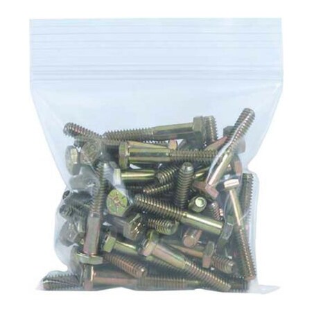 Box Packaging Reclosable Poly Bags, 6"W x 12"L, 8 Mil, Clear, 1000/Pack PB3894